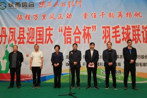 丹凤县2020年 信合杯 羽毛球联谊赛隆重开幕